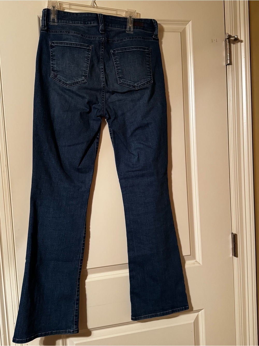 KUT from the Kloth Fab AB Baby Bootcut Jeans Dark Wash Stretch Denim Sz 8 - Picture 5 of 10